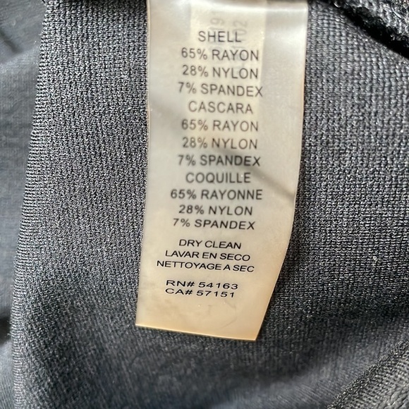 Vince Camuto Dress Women Size 8 Black Form Fitting Sleeveless Formalwear Classic - Picture 10 of 13